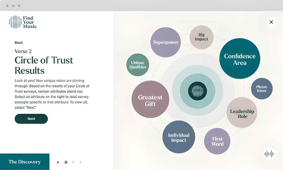 Find Your Music app screen preview