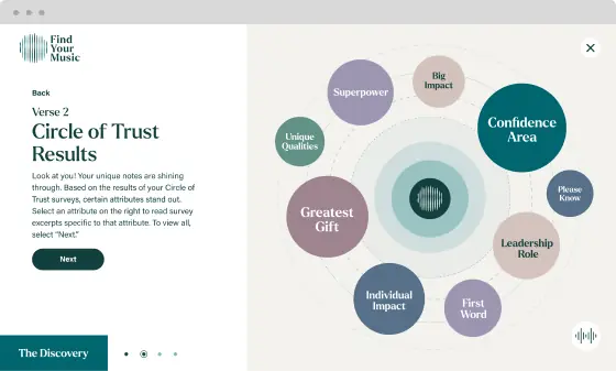 Find Your Music app screen preview